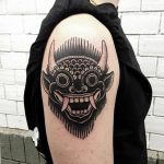 фото идея тату дьявол 18.12.2018 №115 - photo idea tattoo devil - tattoo-photo.ru