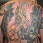 фото идея тату дьявол 18.12.2018 №120 - photo idea tattoo devil - tattoo-photo.ru