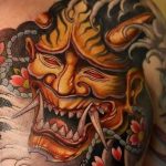 фото идея тату дьявол 18.12.2018 №121 - photo idea tattoo devil - tattoo-photo.ru