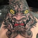 фото идея тату дьявол 18.12.2018 №127 - photo idea tattoo devil - tattoo-photo.ru