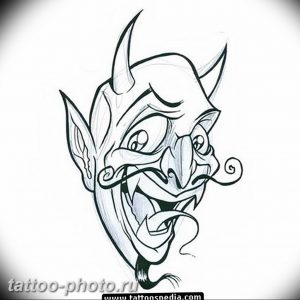 фото идея тату дьявол 18.12.2018 №137 - photo idea tattoo devil - tattoo-photo.ru