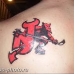 фото идея тату дьявол 18.12.2018 №141 - photo idea tattoo devil - tattoo-photo.ru