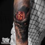 фото идея тату дьявол 18.12.2018 №142 - photo idea tattoo devil - tattoo-photo.ru