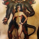 фото идея тату дьявол 18.12.2018 №145 - photo idea tattoo devil - tattoo-photo.ru