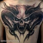 фото идея тату дьявол 18.12.2018 №182 - photo idea tattoo devil - tattoo-photo.ru