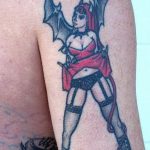 фото идея тату дьявол 18.12.2018 №186 - photo idea tattoo devil - tattoo-photo.ru