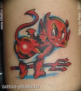 фото идея тату дьявол 18.12.2018 №195 - photo idea tattoo devil - tattoo-photo.ru