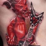 фото идея тату дьявол 18.12.2018 №211 - photo idea tattoo devil - tattoo-photo.ru