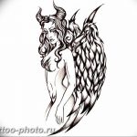 фото идея тату дьявол 18.12.2018 №224 - photo idea tattoo devil - tattoo-photo.ru