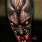 фото идея тату дьявол 18.12.2018 №227 - photo idea tattoo devil - tattoo-photo.ru