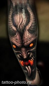 фото идея тату дьявол 18.12.2018 №227 - photo idea tattoo devil - tattoo-photo.ru