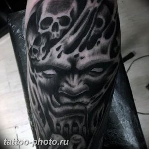 фото идея тату дьявол 18.12.2018 №233 - photo idea tattoo devil - tattoo-photo.ru