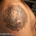 фото идея тату дьявол 18.12.2018 №235 - photo idea tattoo devil - tattoo-photo.ru