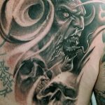 фото идея тату дьявол 18.12.2018 №236 - photo idea tattoo devil - tattoo-photo.ru