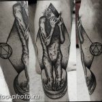 фото идея тату дьявол 18.12.2018 №241 - photo idea tattoo devil - tattoo-photo.ru