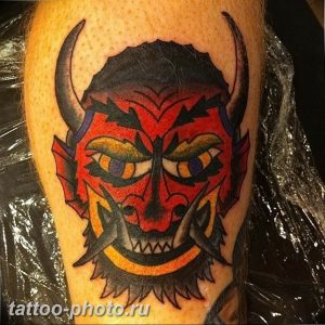 фото идея тату дьявол 18.12.2018 №245 - photo idea tattoo devil - tattoo-photo.ru