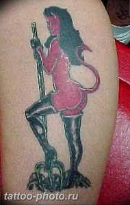 фото идея тату дьявол 18.12.2018 №249 - photo idea tattoo devil - tattoo-photo.ru