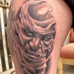 фото идея тату дьявол 18.12.2018 №256 - photo idea tattoo devil - tattoo-photo.ru