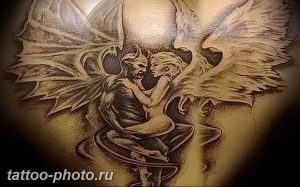 фото идея тату дьявол 18.12.2018 №270 - photo idea tattoo devil - tattoo-photo.ru