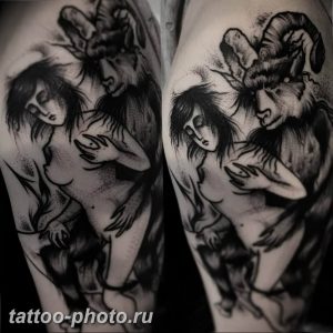 фото идея тату дьявол 18.12.2018 №271 - photo idea tattoo devil - tattoo-photo.ru