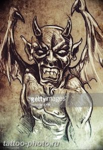 фото идея тату дьявол 18.12.2018 №281 - photo idea tattoo devil - tattoo-photo.ru