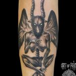 фото идея тату дьявол 18.12.2018 №302 - photo idea tattoo devil - tattoo-photo.ru