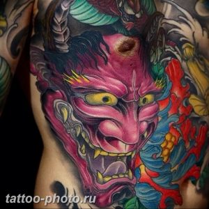 фото идея тату дьявол 18.12.2018 №304 - photo idea tattoo devil - tattoo-photo.ru