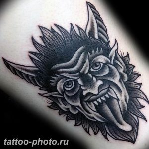 фото идея тату дьявол 18.12.2018 №320 - photo idea tattoo devil - tattoo-photo.ru