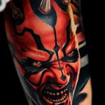 фото идея тату дьявол 18.12.2018 №325 - photo idea tattoo devil - tattoo-photo.ru