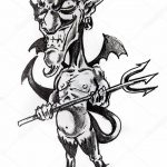 фото идея тату дьявол 18.12.2018 №326 - photo idea tattoo devil - tattoo-photo.ru