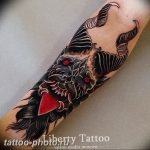 фото идея тату дьявол 18.12.2018 №345 - photo idea tattoo devil - tattoo-photo.ru