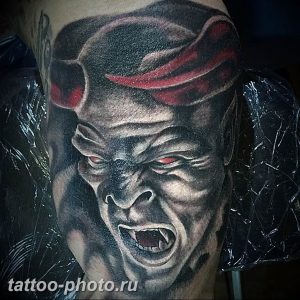 фото идея тату дьявол 18.12.2018 №361 - photo idea tattoo devil - tattoo-photo.ru