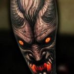 фото идея тату дьявол 18.12.2018 №367 - photo idea tattoo devil - tattoo-photo.ru