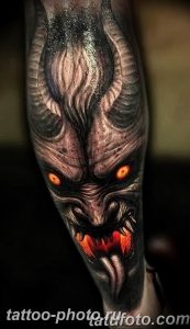 фото идея тату дьявол 18.12.2018 №367 - photo idea tattoo devil - tattoo-photo.ru