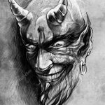 фото идея тату дьявол 18.12.2018 №378 - photo idea tattoo devil - tattoo-photo.ru