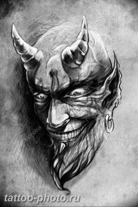 фото идея тату дьявол 18.12.2018 №378 - photo idea tattoo devil - tattoo-photo.ru