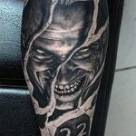 фото идея тату дьявол 18.12.2018 №381 - photo idea tattoo devil - tattoo-photo.ru