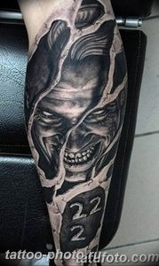 фото идея тату дьявол 18.12.2018 №381 - photo idea tattoo devil - tattoo-photo.ru