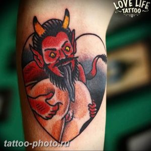фото идея тату дьявол 18.12.2018 №390 - photo idea tattoo devil - tattoo-photo.ru