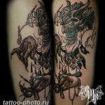 фото идея тату дьявол 18.12.2018 №407 - photo idea tattoo devil - tattoo-photo.ru