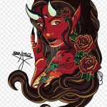 фото идея тату дьявол 18.12.2018 №412 - photo idea tattoo devil - tattoo-photo.ru