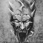 фото идея тату дьявол 18.12.2018 №416 - photo idea tattoo devil - tattoo-photo.ru