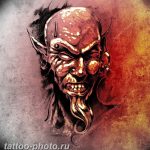 фото идея тату дьявол 18.12.2018 №426 - photo idea tattoo devil - tattoo-photo.ru