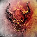 фото идея тату дьявол 18.12.2018 №428 - photo idea tattoo devil - tattoo-photo.ru