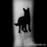 фото рисунка тату черная кошка 13.11.2018 №011 - black cat tattoo picture - tattoo-photo.ru