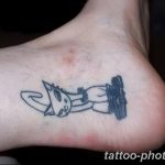 фото рисунка тату черная кошка 13.11.2018 №101 - black cat tattoo picture - tattoo-photo.ru