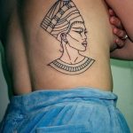 Фото рисунка тату Клеопатра 04.11.2018 №031 - Cleopatra tattoo - tattoo-photo.ru