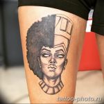 Фото рисунка тату Клеопатра 04.11.2018 №105 - Cleopatra tattoo - tattoo-photo.ru