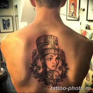 Фото рисунка тату Клеопатра 04.11.2018 №169 - Cleopatra tattoo - tattoo-photo.ru