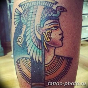 Фото рисунка тату Клеопатра 04.11.2018 №001 - Cleopatra tattoo - tattoo-photo.ru